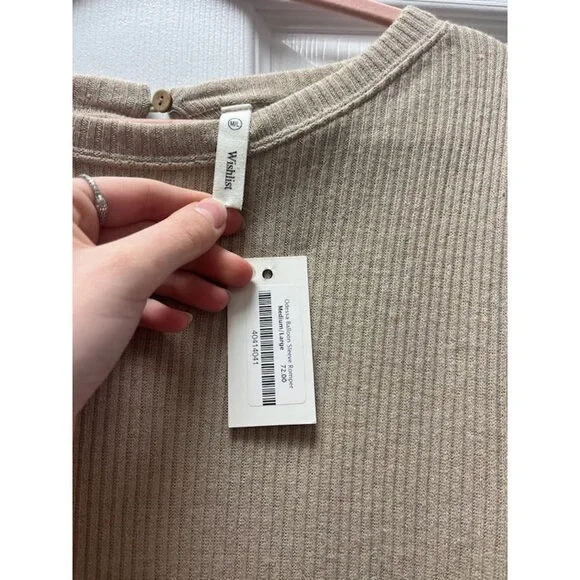 Odessa Balloon Sleeve Romper M/L NWT - Picture 3 of 3